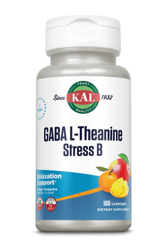 GABA L-Theanine Stress B Lozenge (Mango Tangerine)