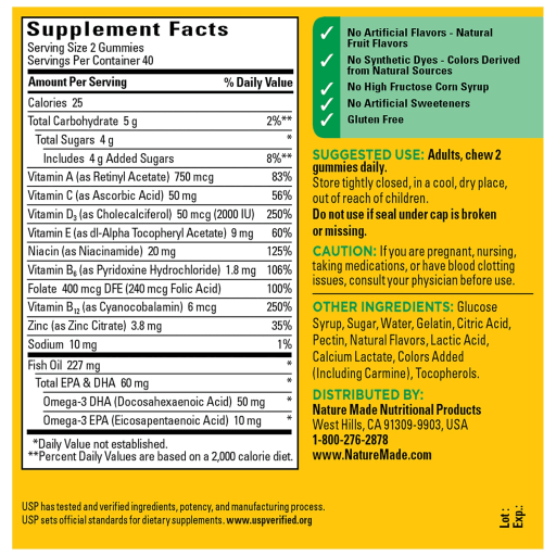Multivitamin + Omega-3