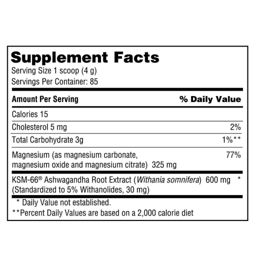Magnesium & Ashwagandha Drink Mix