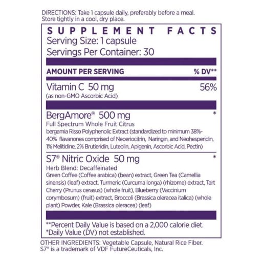 Italian Citrus Bergamot + Nitric Oxide Boost