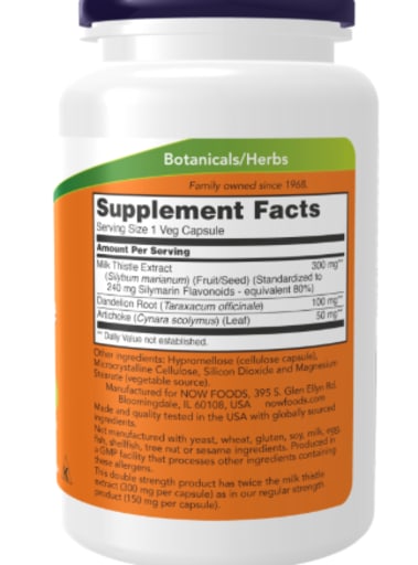 Milk Thistle Extract 300 mg