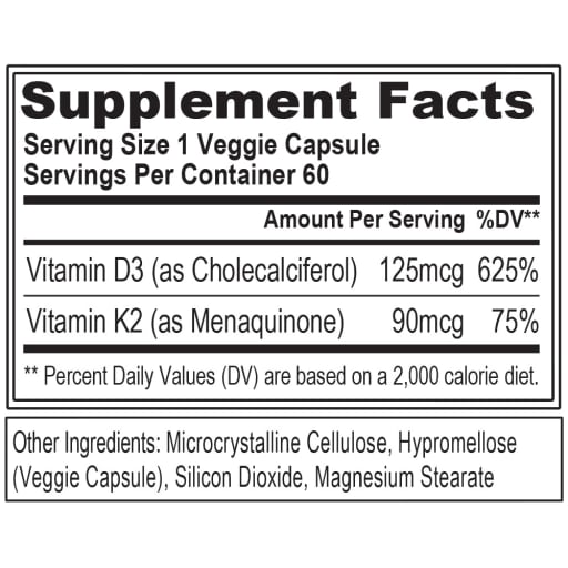 Vitamin D3+K2