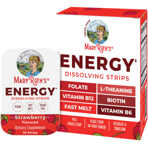 Energy Dissolving Strips (Strawberry)