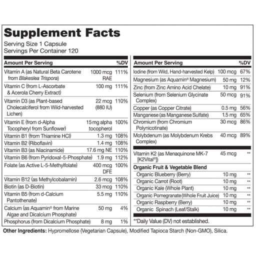 One Daily Multivitamin for Men