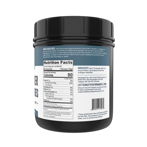 MCT Oil Powder Collagen Peptides