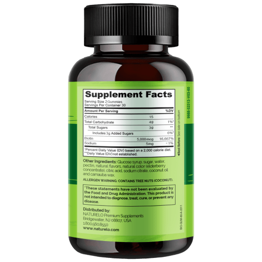 Biotin Gummies (Strawberry)
