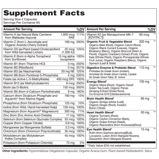 Whole Food Multivitamin for Men