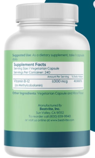 Vitamin B12 1000 mcg