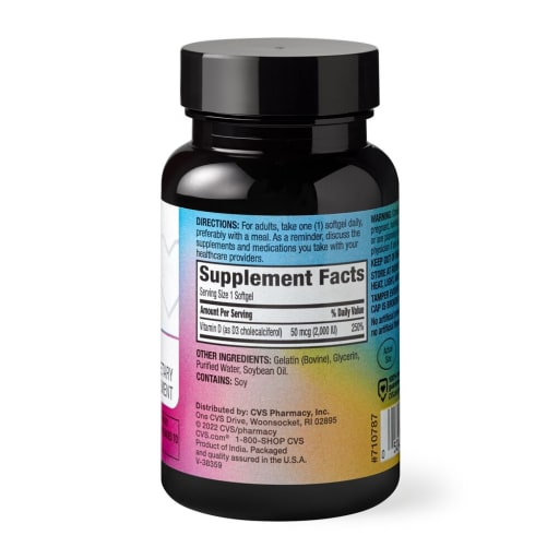 Vitamin D3 2000 IU Softgels