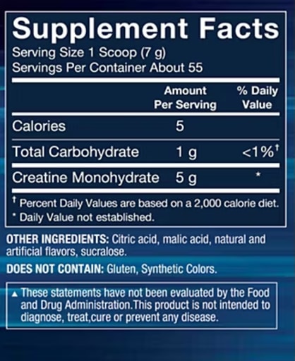 Creatine Monohydrate (Cherry Ice)