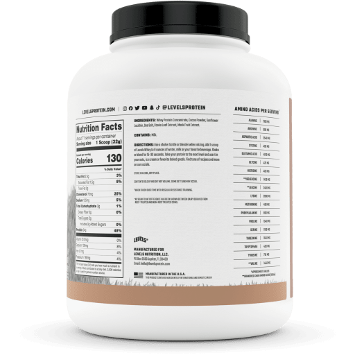 Grass Fed Whey Protein (Pure Chocolate)