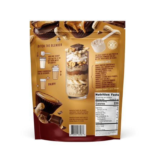 All-In-One Protein Smoothie (Chocolate Peanut Butter)
