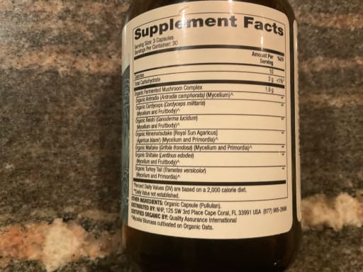 Organic Fermented Mushroom Complex