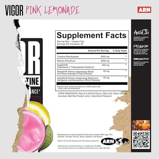 Vigor (Pink Lemonade)
