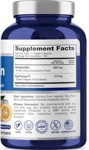 High Absorption Hesperidin 500 mg