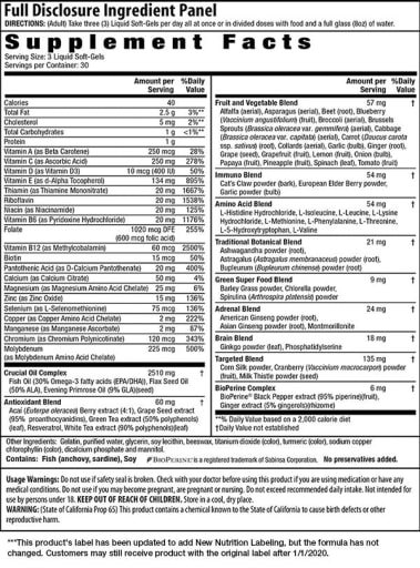 Women's Living Green Liquid-Gel Multi