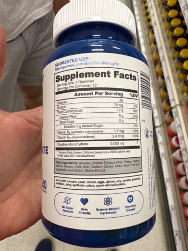 Creatine Monohydrate Gummies