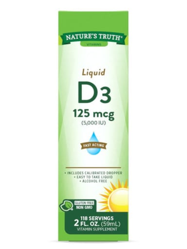 Vitamin D3 5000 IU Liquid