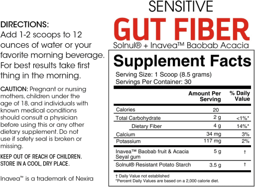 Sensitive Gut Fiber