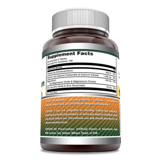 Calcium Magnesium Zinc + Vitamin D3