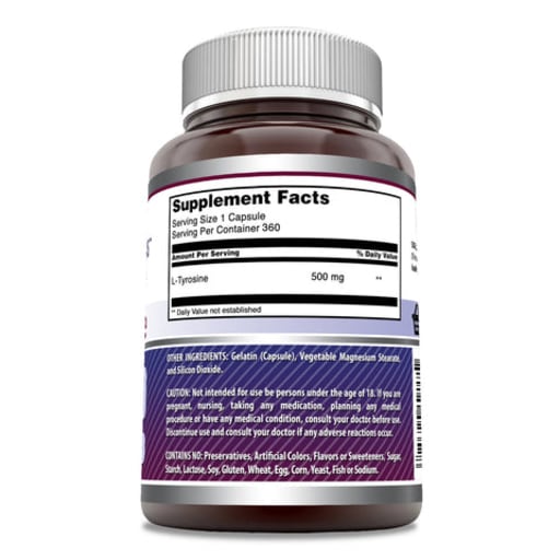 L-Tyrosine 500 mg