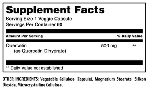 Quercetin 500 mg