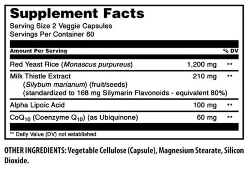 Red Yeast Rice Complex 1570 mg