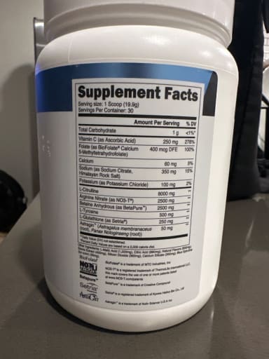 PUMP Pre-Workout