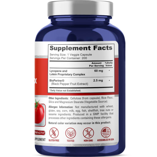 Lycopene & Lutein Complex 60 mg
