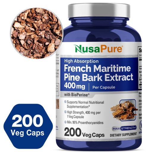 French Maritime Pine Bark Extract 400 mg