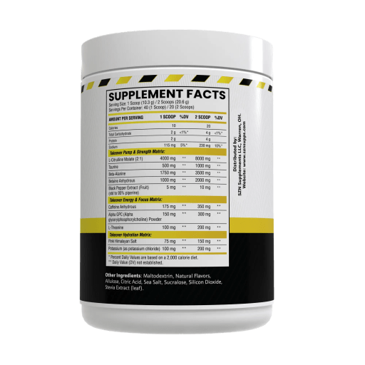 Takeover Pre-Workout (Lemon)