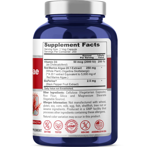 Red Marine Algae 5000 mg