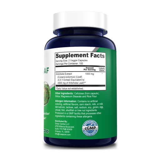 Artichoke Leaf Extract 4000mg