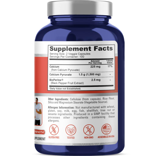 Calcium Pyruvate 1500 mg