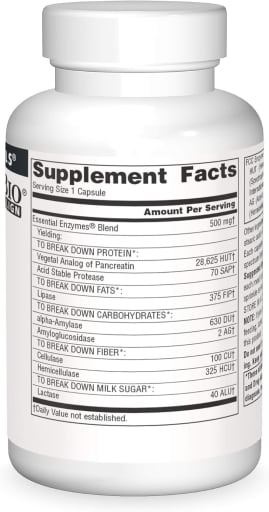 Daily Essential Enzymes 500 mg