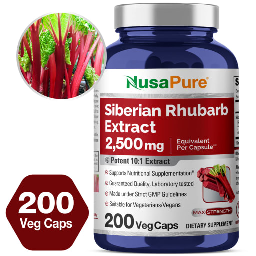 Siberian Rhubarb Extract 2500 mg