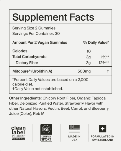 Longevity Gummies (Strawberry)