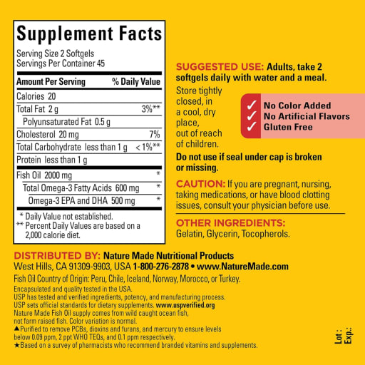 Fish Oil 1000 mg