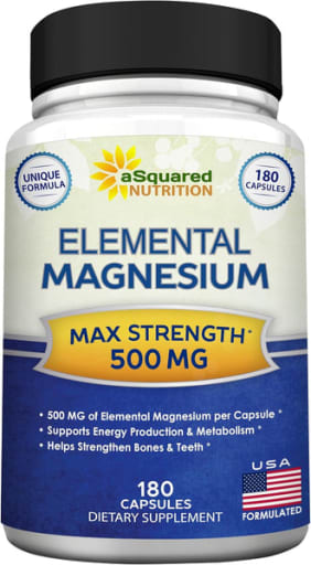 Elemental Magnesium 500 mg