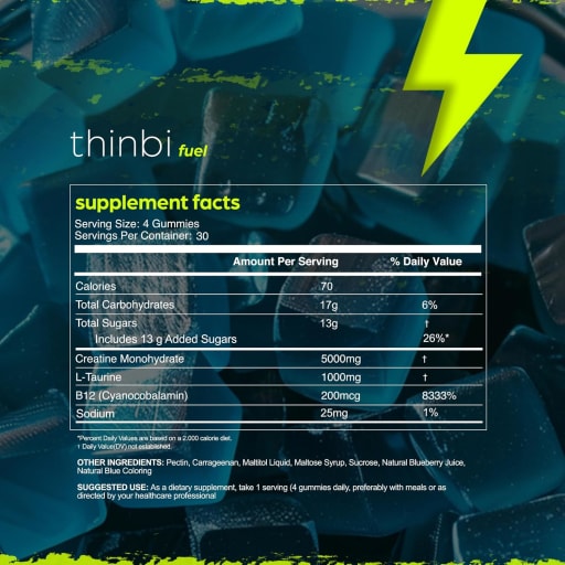 Creatine Monohydrate Gummies (Raspberry)