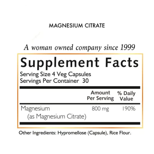 Magnesium Citrate