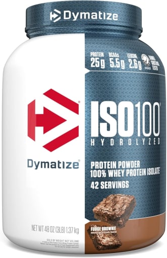 ISO100 Whey Protein Isolate (Fudge Brownie)