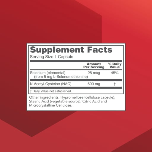 NAC N-Acetyl-Cysteine 600 mg