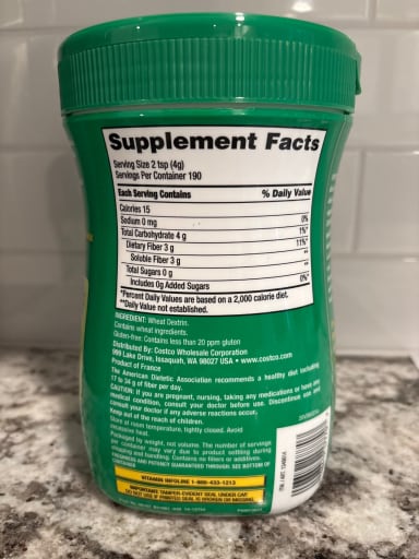 Optifiber Prebiotic Fiber Supplement