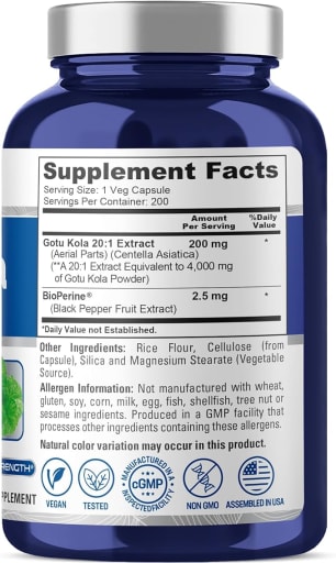 Gotu Kola 4000 mg