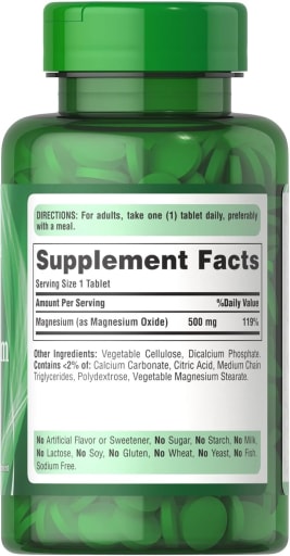 High Potency Magnesium 500 mg