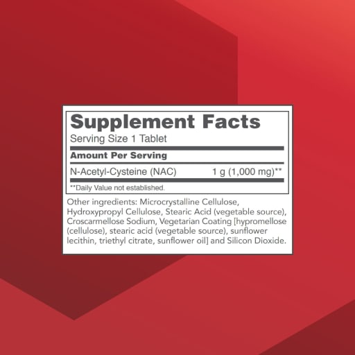 NAC N-Acetyl-Cysteine 1000 mg