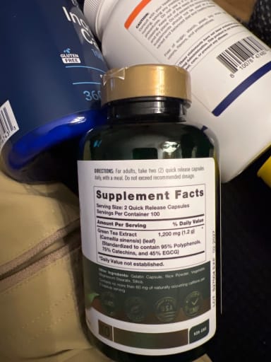 EGCG Green Tea Extract 1200mg