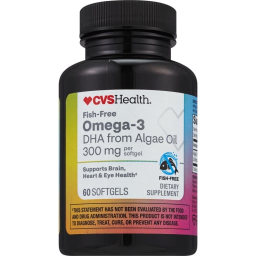 Fish-Free Omega-3 DHA 300 Mg