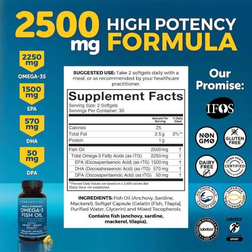 Triple-Strength Omega-3 Fish Oil